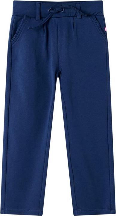 Produktbild VidaXL Kinderhose mit Kordelzug Marineblau 128,Material: 95 (128)