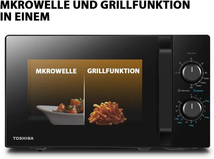 Actual product image Toshiba MW2-MG20PF(BK) (20 l)