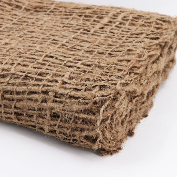 Actual product image Aquagart 36m x 1,20m Böschungsmatte Ufermatte für die Teichfolie Jutegewebe 500g 1,2m br.