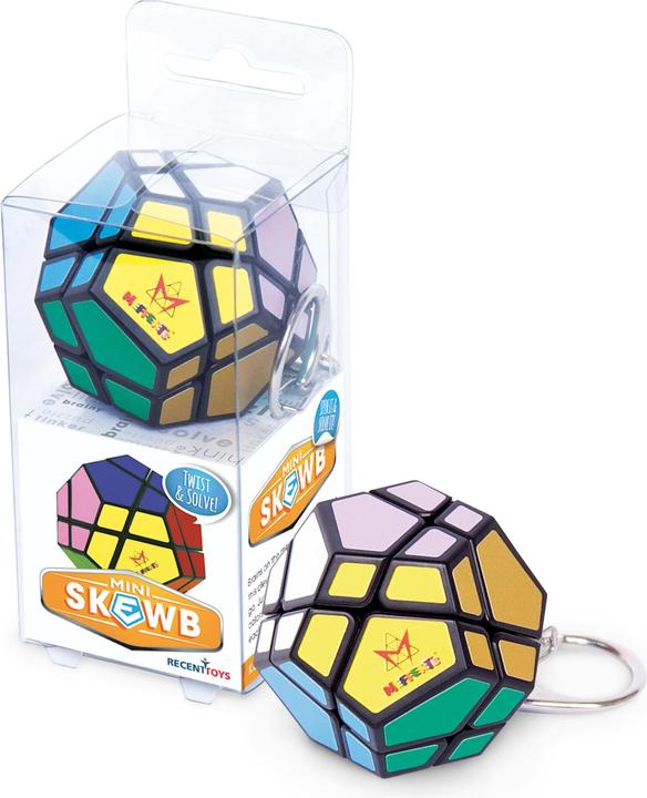 Image du produit Recent Toys Mini Skewb, d/f dès 9 ans, 1 joueur, casse-tête, porte-clés (5 x 5)