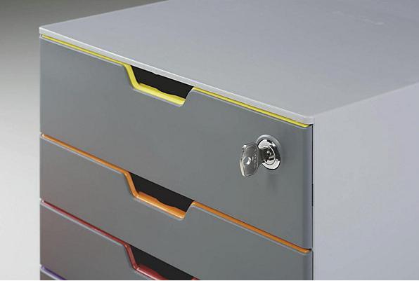 Actual product image Durable Drawer box Varicolor Safe (C4, A4)