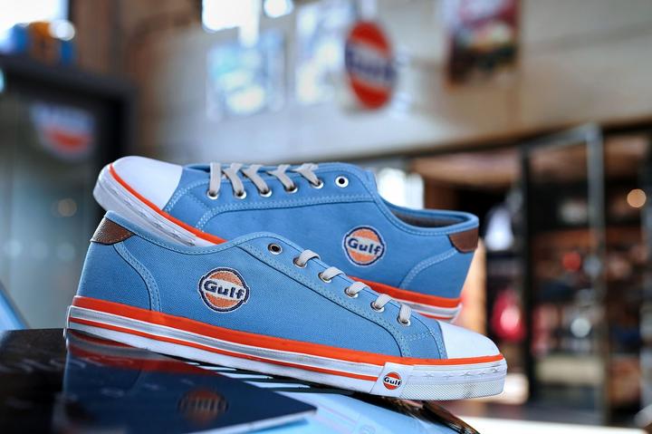 Actual product image Grandprix Originals Gulf Canvas Sneaker Men, gulf blue, size 43 (43)