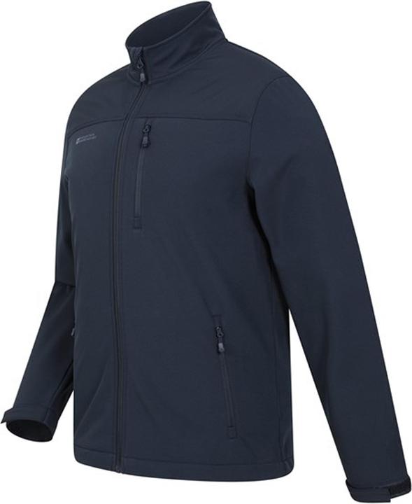 Actual product image Mountain Warehouse Mens Grasmere Soft Shell Jacket (L)
