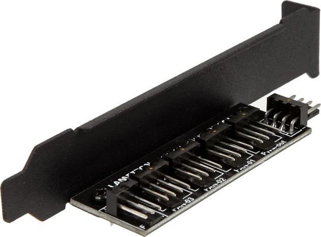 Produktbild Lamptron SP501 PWM-Hub für PCI-Blende (4 Lüfter)