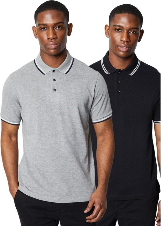 Immagine prodotto Universal Textiles Maglietta Polo Bordato Uomo Misura Confezione 2 (XL)