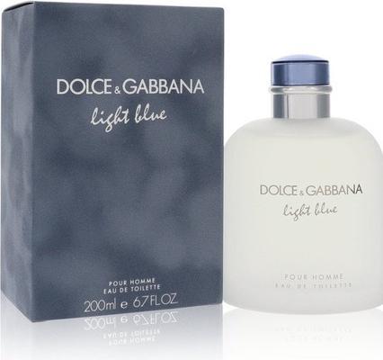 Dolce & Gabbana Light Blue Pour Homme EDT M 200 ml (Eau de Toilette, 200 ml)