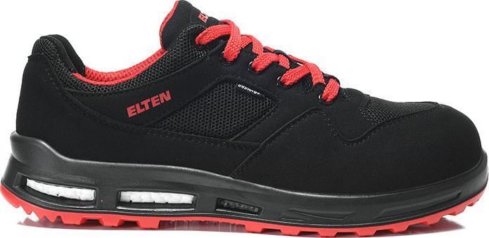 Actual product image Elten Low shoe black/red LAKERS XXT Low ESD, S1P, EU shoe size: 40 (S1P, 40)