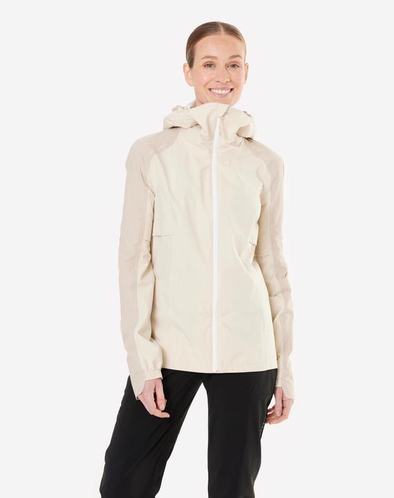 Actual product image Rockrider Bicycle rain jacket MTB Expl 700 ladies beige (XS)