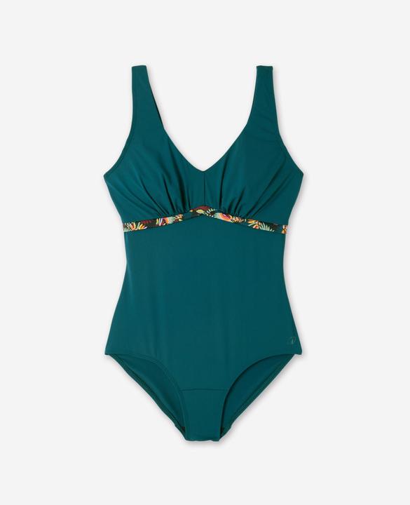 Nabaiji Women’s aquafitness 1-piece swimsuit - Rosy ARA blue (48, 50)