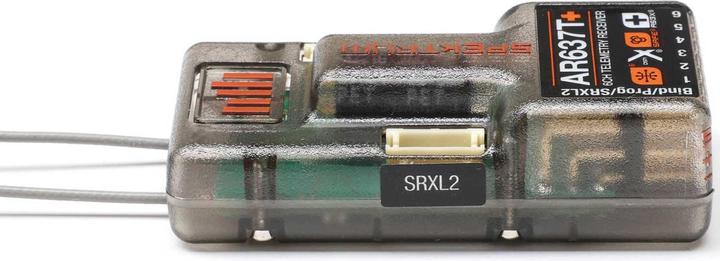 Produktbild AR637T+ DSMX 6-Kanal AS3X+ & SAFE Telemetrie-Empfänger