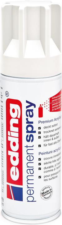 Edding Permanentspray (Verkehrsweiss, 200 ml)