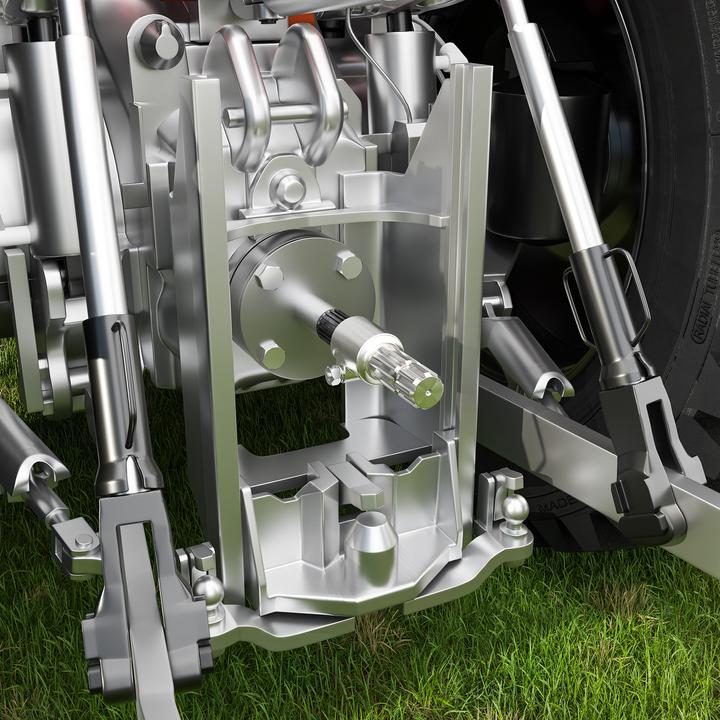 Produktbild Wiltec Zapfwelle 175mm Buchse Keilwellenaufnahme 1 3/4" Z20 für Ausgangswelle 8-32x38x6 (Traktorzubehör)