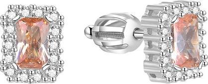 Beneto Glittery silver earrings AGUP1525S (L)
