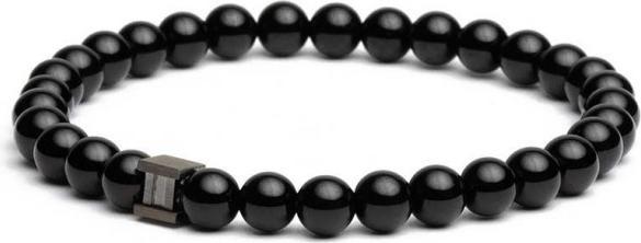 Image du produit Gemini Bracelet - Pierre Naturelle Onyx - Taille M (Onyx)