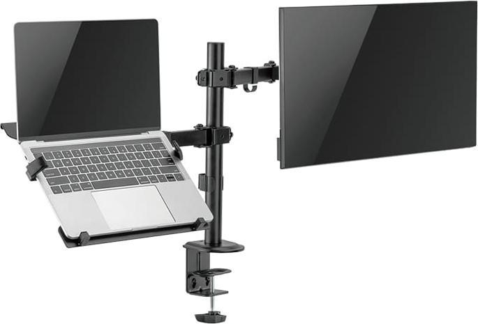 Produktbild LogiLink Monitorhalterung 2-fach, 1732"-Monitore, 1015,6" Notebooks/Tablets (Tisch, 32")