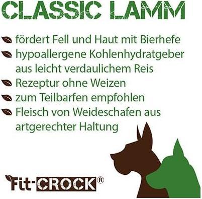 Produktbild cdVet Fit-Crock Classic Lamm, 2 kg PEL (Adult, 1 Stk., 2000 g)