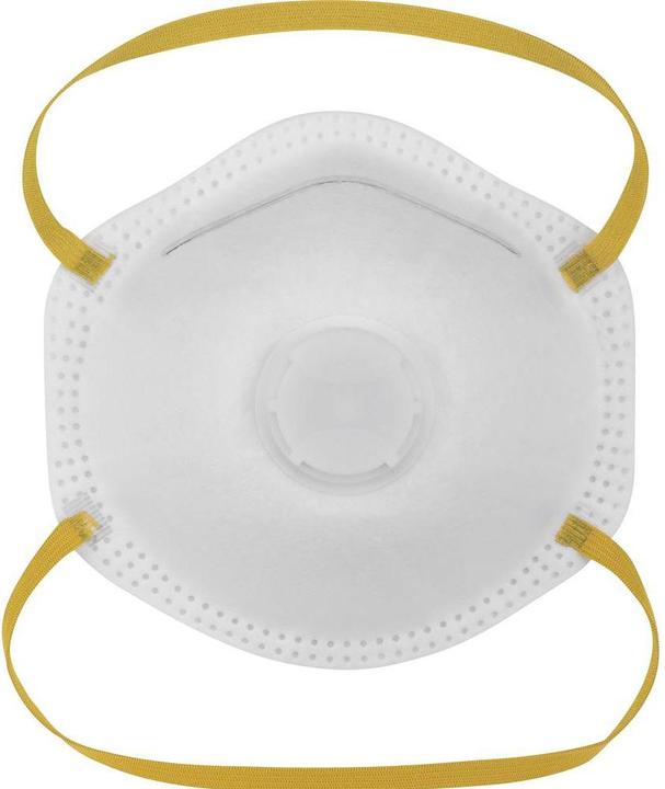 Produktbild Gime 2575495 Feinstaubmaske mit Ventil FFP2 10 St. DIN EN 149:2001 + A1:2009 (FFP2, 10 x)