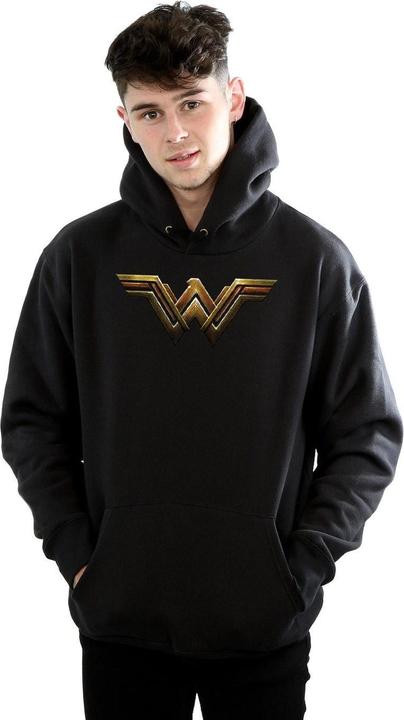 Image du produit - Sweat à capuche JUSTICE LEAGUE MOVIE WONDER WOMAN EMBLEM - Homme (L)