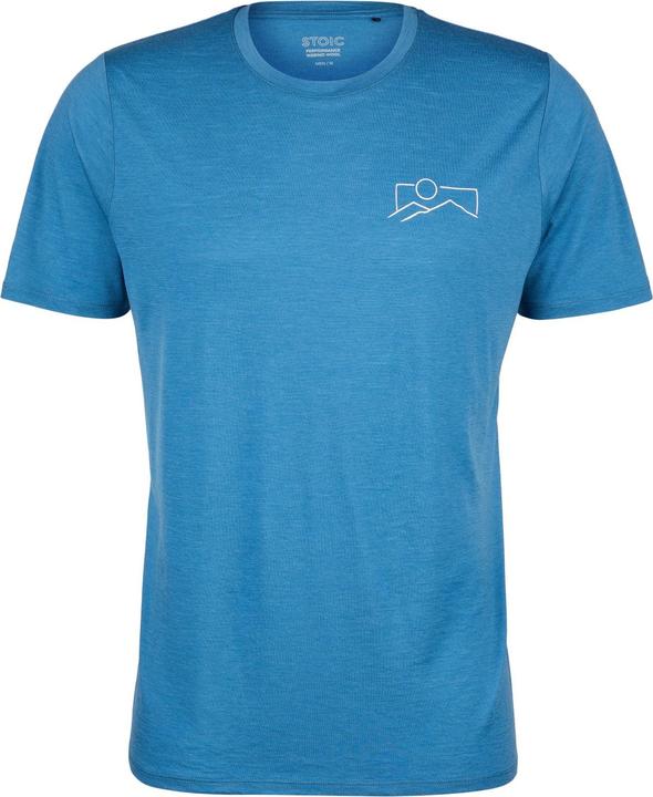 Produktbild Stoic Merino155 LaholmSt. Print T-Shirt Mountain (5XL)