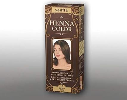 Venita - Henna Color Coloring Lotion From Henna Ecstraktem 15 Bronze 75Ml (15 bronze)