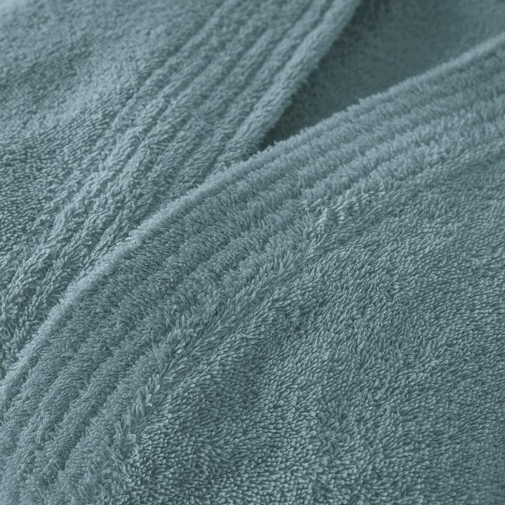 Actual product image La Redoute Interieurs Peignoir éponge col kimono 450g/m² (42)