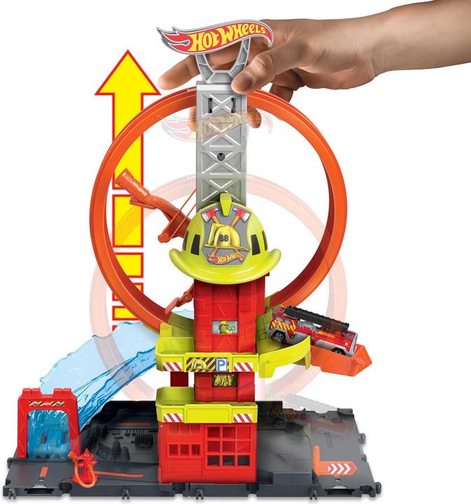 Actual product image Hot Wheels HW City Super Fire Station