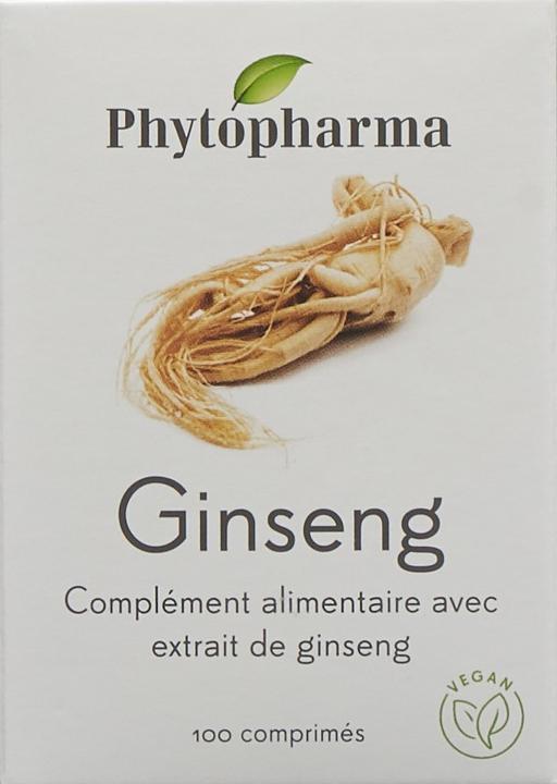 Produktbild Phytopharma Ginseng (100 Stück, Tabletten, 73 g)