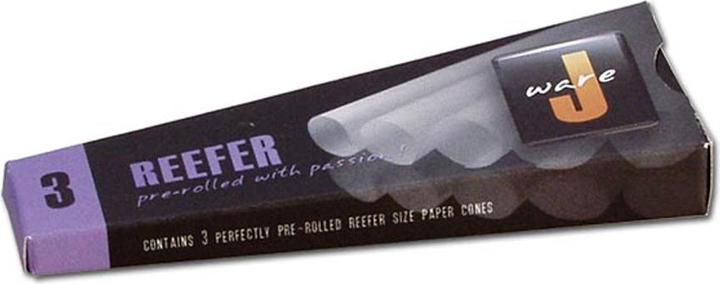 Actual product image J Ware JWare Reefer Cones Medium Box 40 x 3pcs