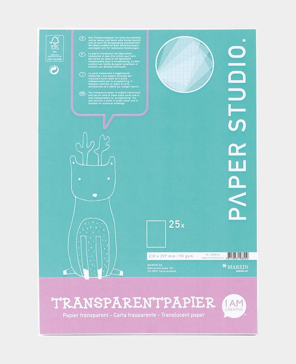 Actual product image I Am Creative Tracing paper pad A4, 25 sheets (A4)