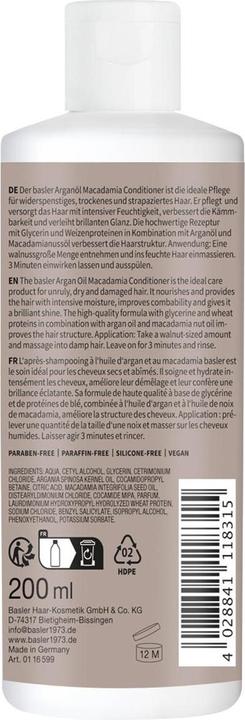 Immagine prodotto Basler Balsamo all'olio di argan e macadamia (200 ml)