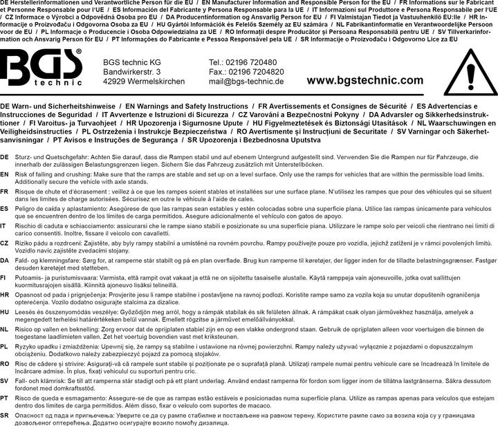 Produktbild BGS Auffahr-Rampe