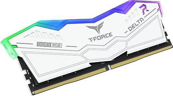 Produktbild Team Group D564GB 6000-38 Delta RGB wh K2 TEM (2 x 32GB, 6000 MHz, DDR5-RAM, DIMM)