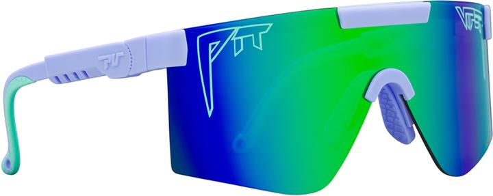 Actual product image Pit Viper The Moontower Original Polarized Blue-Green Wide (White-turquoise)