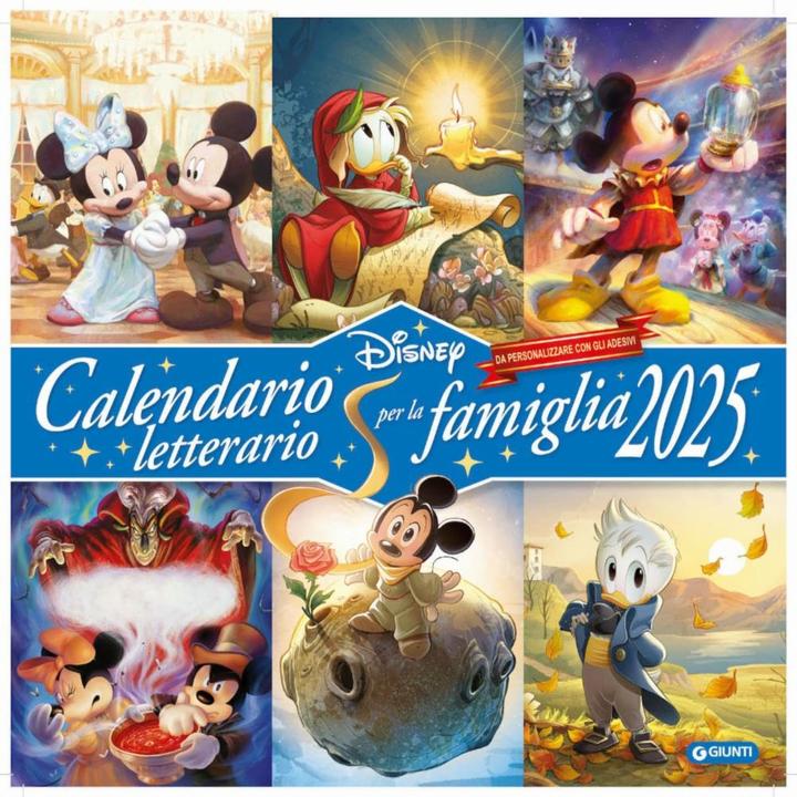 Immagine prodotto Calendario letterario per la famiglia Disney 2025