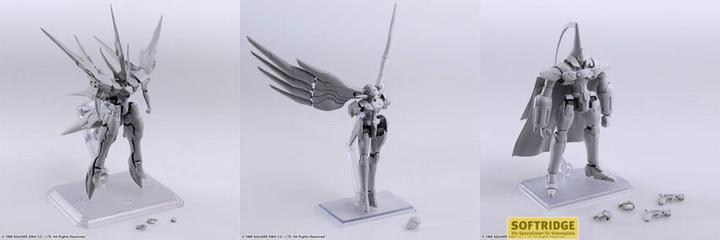 Actual product image Square Enix Xenogears figurine Plastic Model Kits Structure Arts 1/144 Vol. 2 23 cm