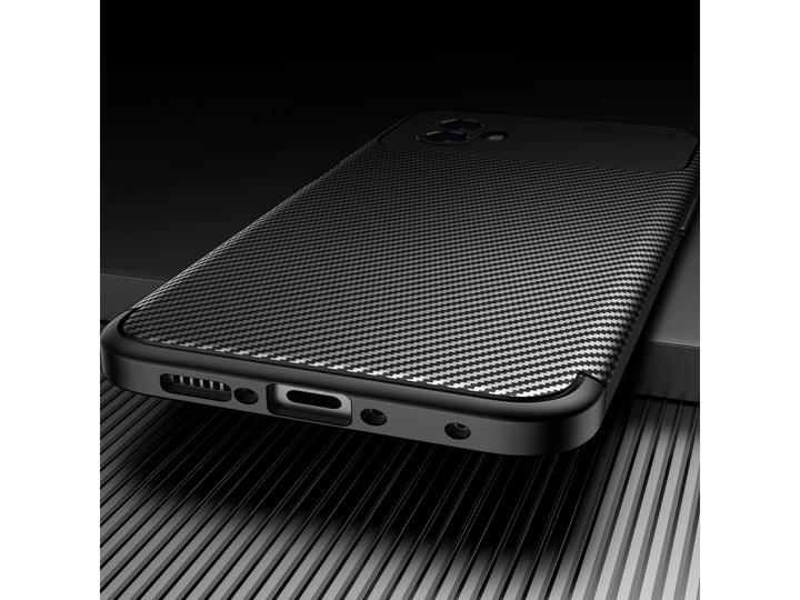Produktbild Screenguard Samsung Galaxy Xcover6 Pro Hülle Carbon Design TPU Case (Samsung Galaxy XCover 6 Pro)