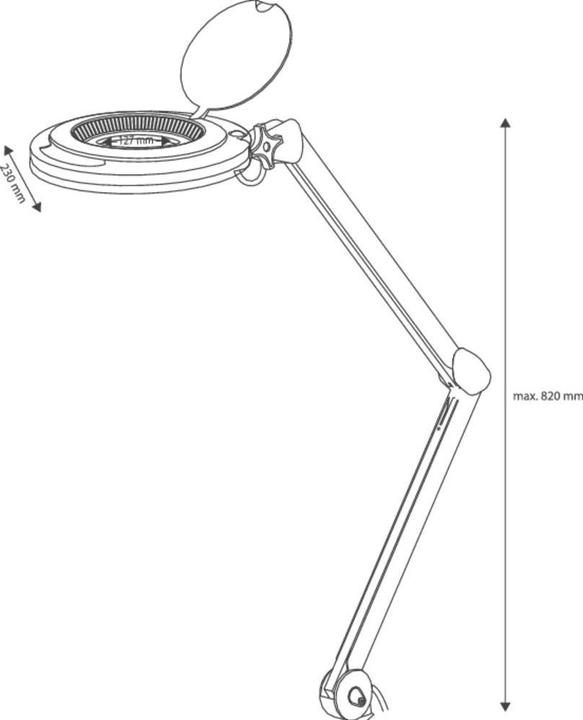 Produktbild Toolcraft LED Lupenleuchte (650 lm)