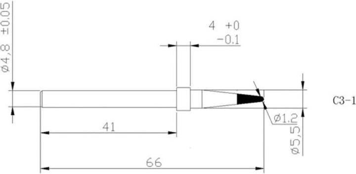 Produktbild Velleman Spare Bit For Vts30Lf (Ersatzteil)