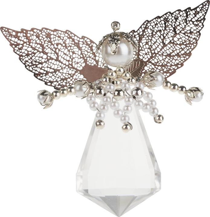 Actual product image Pracht Beaded angel craft set "Lace angel", W 6 x H 5.5 cm