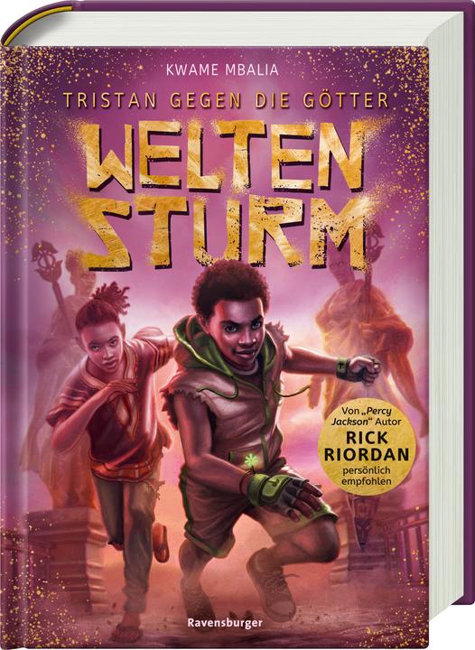 Produktbild Ravensburger Tristan gegen die Götter, Band 2: Weltensturm (Deutsch, Kwame Mbalia, Leo Strohm, Eric Wilkerson, Rick Riordan, 2025)