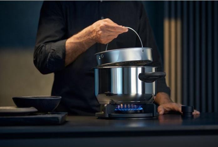 Actual product image WMF Pressure cooker (22 cm, Steam cooker, Stainless steel)