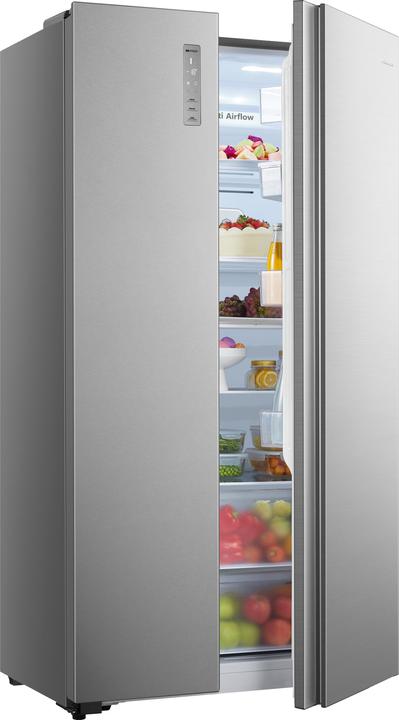 Actual product image Hisense RS677N4BIE Side-by-Side Fridge Combination Freestanding E (519 l)