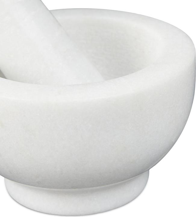 Image du produit Relaxdays Mortier et pilon, en marbre