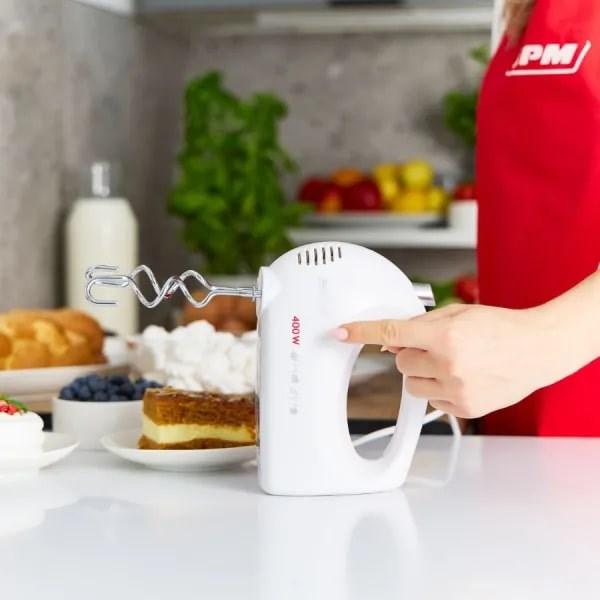 Image du produit MPM MMR-25 Handmixer weiss (250 W)