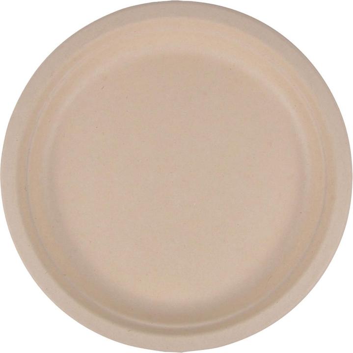 Produktbild Natura Punto Teller rund aus Zuckerrohr 24er-Set (24 x)