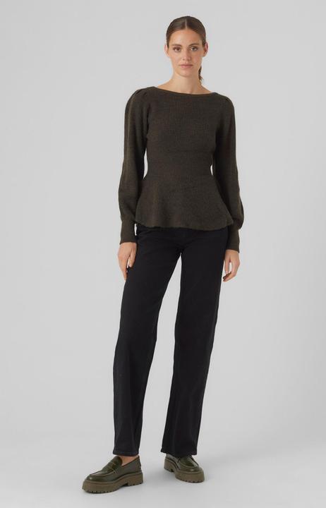 Produktbild Vero Moda VMFLAVOUR LS PEPLUM PULLOVER GA EXC Strickpullover (XS)