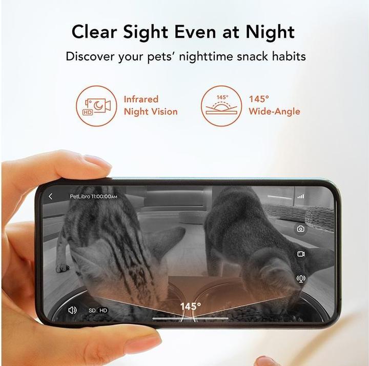 Image du produit Petlibro Camera Dual Food Tray (5 l)