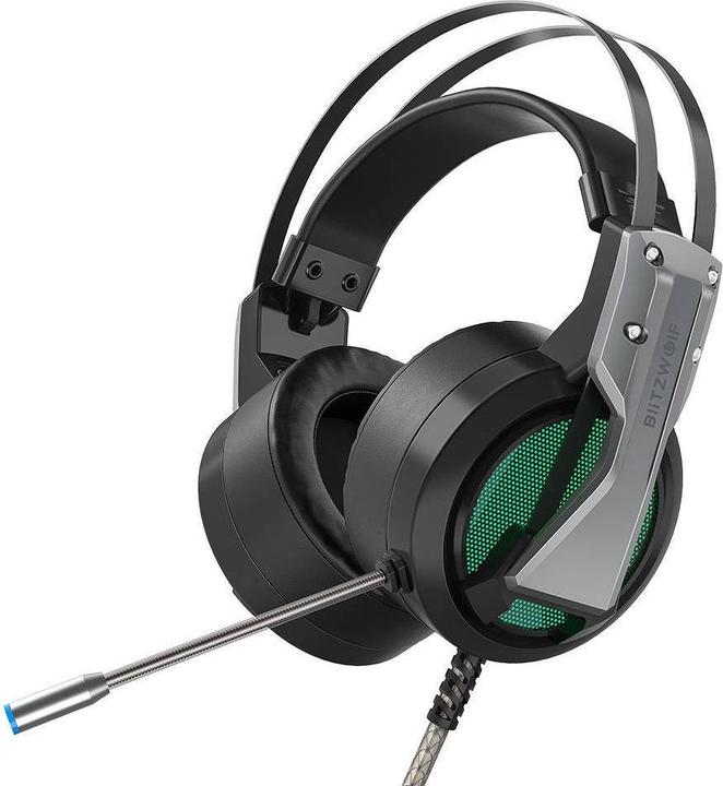 BlitzWolf BW-GH1 gamer headphones RGB (Kabelgebunden)