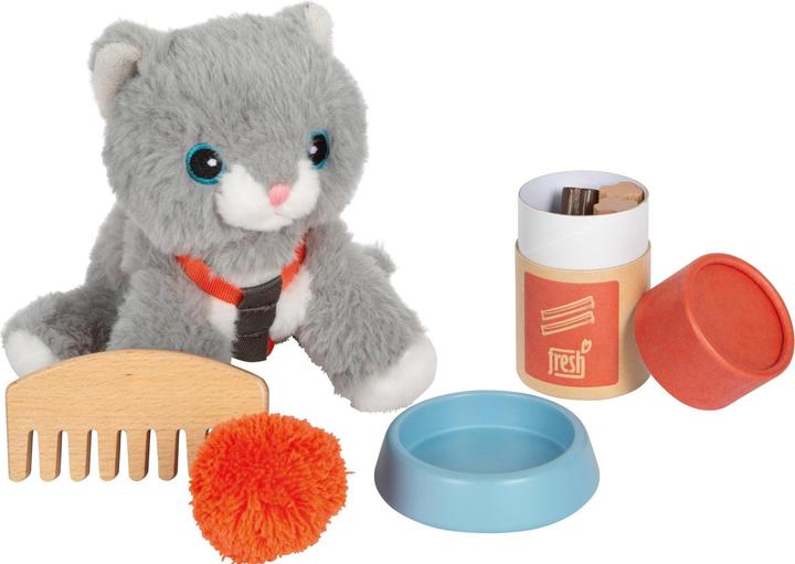 Produktbild small foot Katze mit Tasche und Pflege-Set