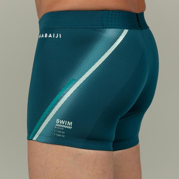 Image du produit Nabaiji Boxer de bain natation Homme - 500 Fiti lini vert (42)
